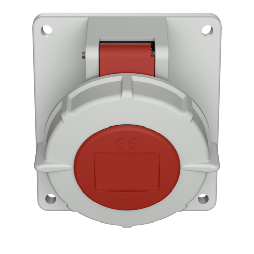 MENNEKES Panel mounted receptacle with TwinCONTACT 1704 images3d