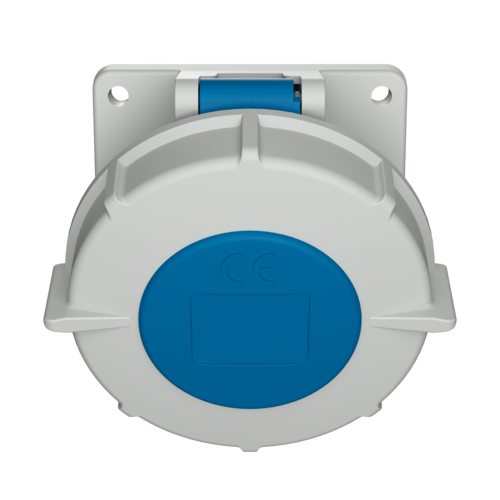 MENNEKES Panel mounted receptacle with TwinCONTACT 3573 images3d